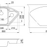 Кухонная мойка Granula 9101 (Антик)