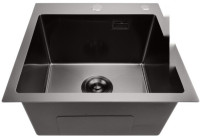 Кухонная мойка Stellar E4444NB (нано черный)