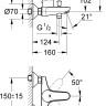Смеситель Grohe Eueroeco 124428