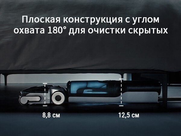 Вертикальный моющий пылесос Roborock Wet and Dry Vacuum Cleaner F25 Ace WD5M2A512-02 (с русской озвучкой)