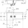 Кухонная мойка Grohe K500 60-C 100/50 1.5 31646AP0 (черный гранит)