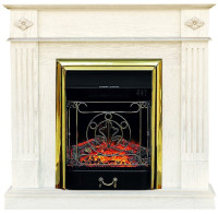 Камин Smolcom Brighton STD-ASP (бьянко белый)