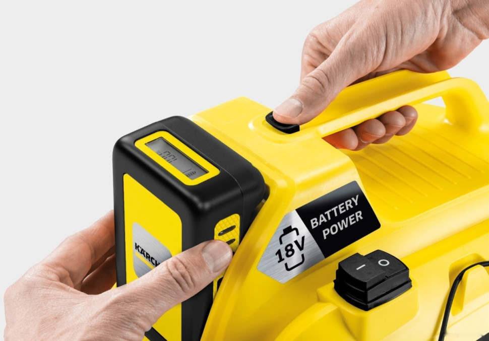 Пылесос Karcher WD 1 Compact Battery 1.198-300.0
