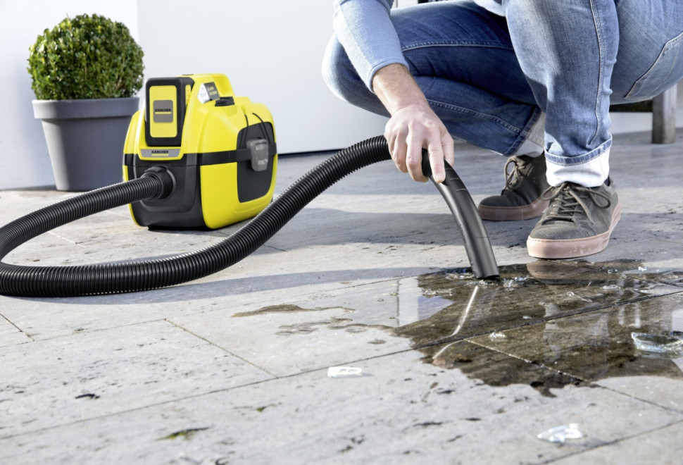 Пылесос Karcher WD 1 Compact Battery 1.198-300.0