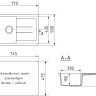 Кухонная мойка Mixline ML-GM31 552189 (черный)