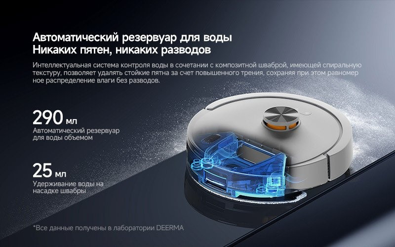 Робот-пылесос Deerma DEM-S30 Pro Plus