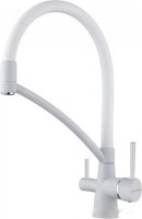 Смеситель Paulmark Siegen Si213111-431TW (белый матовый)