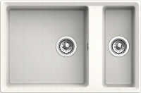 Кухонная мойка GranFest GF-LV-760K (белый)