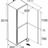 Холодильник с морозильником Liebherr CBNd 5723 Plus BioFresh NoFrost