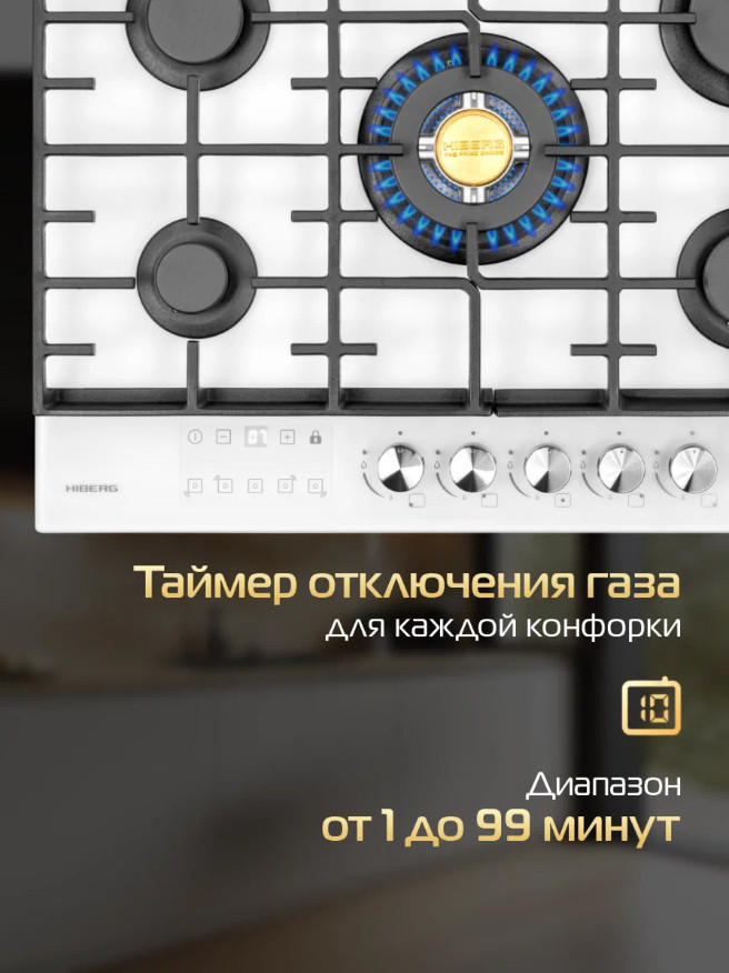 Варочная панель HIBERG VM 7255 W