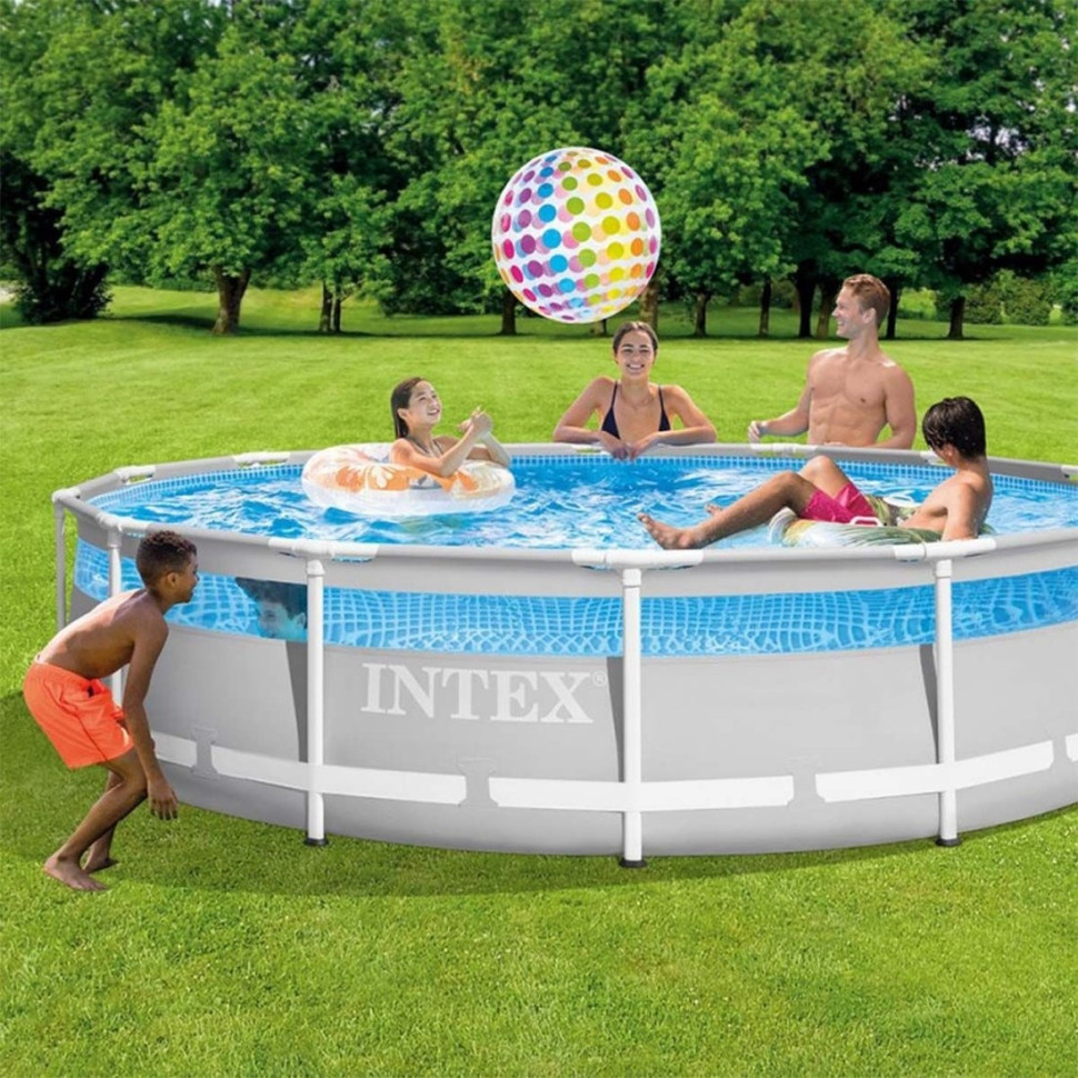 Бассейн INTEX Prism Frame Clearview 26722 (427х107)