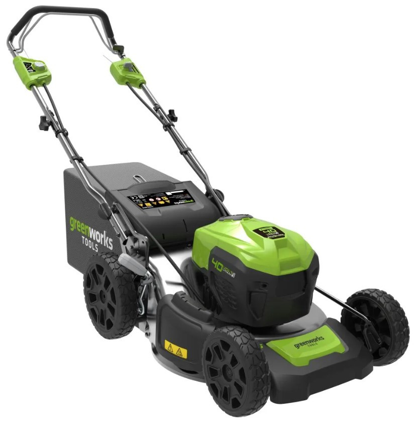 Аккумуляторная газонокосилка Greenworks GD40LM46SPK4 (2506807UB)