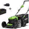 Аккумуляторная газонокосилка Greenworks GD40LM46SPK4 (2506807UB)