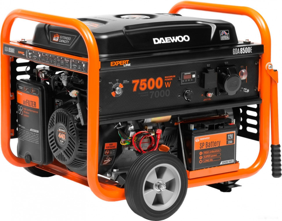 Генератор Daewoo Power GDA 8500E