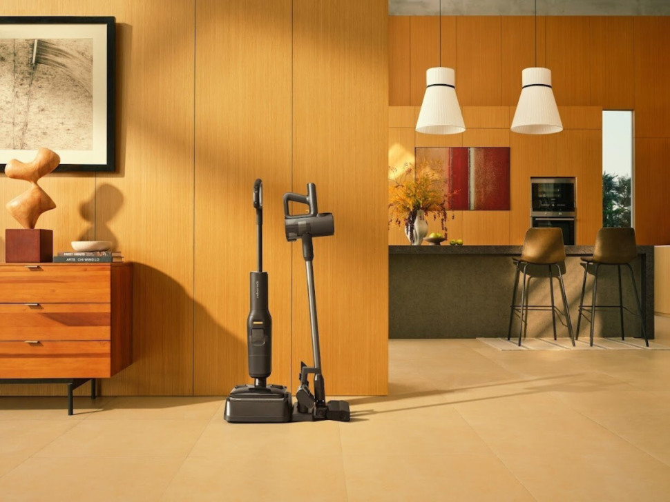 Пылесос Roborock Wet and Dry Vacuum Cleaner F25 ACE Combo WD5M6A (с русской озвучкой, черный)