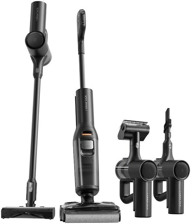 Пылесос Roborock Wet and Dry Vacuum Cleaner F25 ACE Combo WD5M6A (с русской озвучкой, черный)