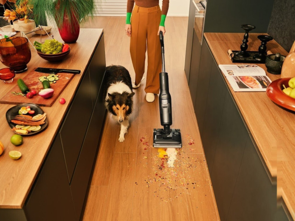 Пылесос Roborock Wet and Dry Vacuum Cleaner F25 ACE Combo WD5M6A (с русской озвучкой, черный)