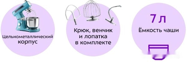 Кухонный комбайн Kitfort KT-3037-2