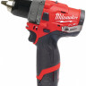 Дрель-шуруповерт Milwaukee M12 FDD-602X 4933459820 (с 2-мя АКБ, кейс)