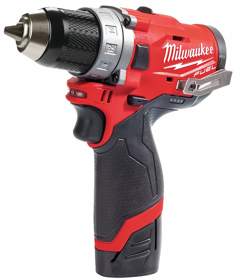 Дрель-шуруповерт Milwaukee M12 FDD-602X 4933459820 (с 2-мя АКБ, кейс)