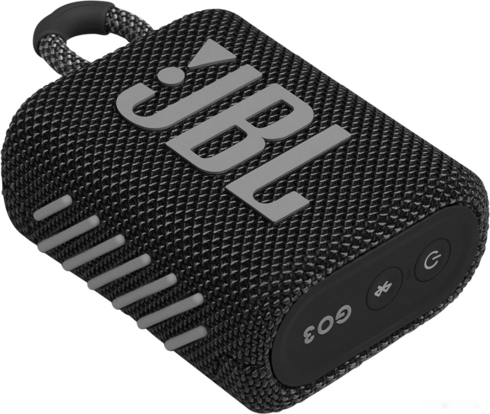 Портативная акустика JBL Go 3 (черный)