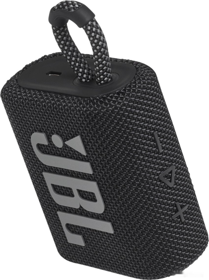 Портативная акустика JBL Go 3 (черный)