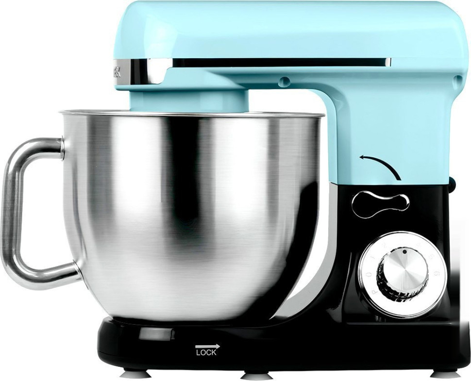 Кухонный комбайн CENTEK Orlean CT-1133 (голубой/черный)