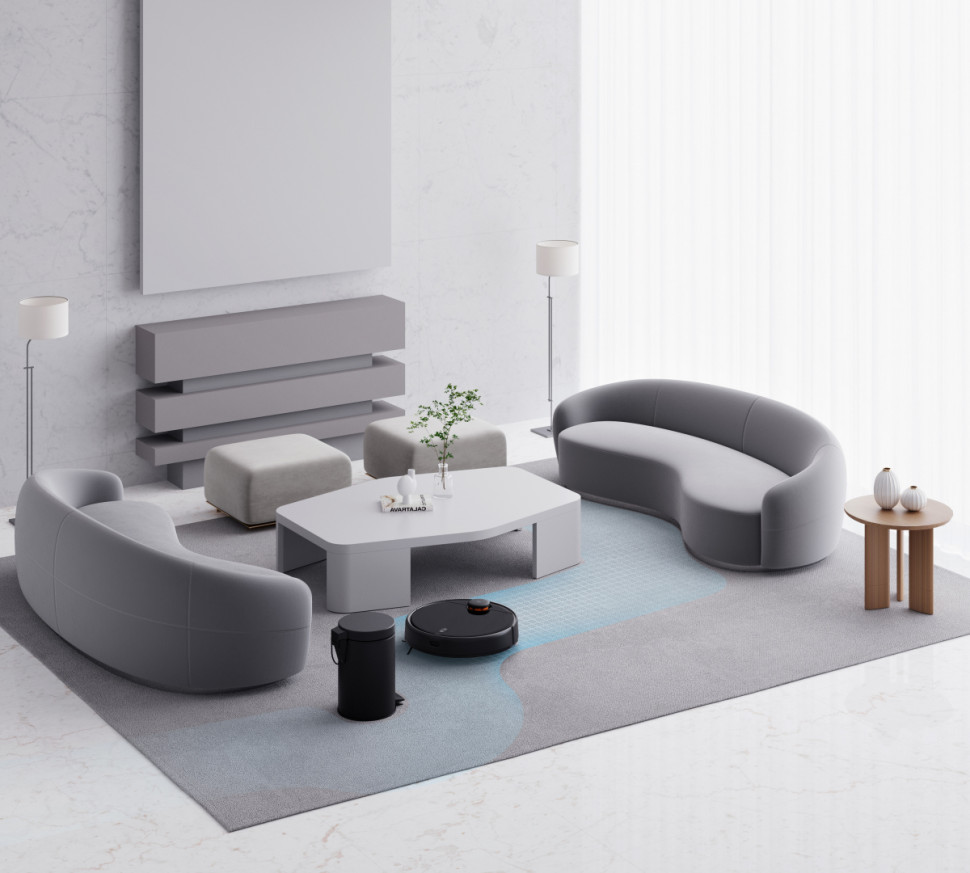 Робот-пылесос Xiaomi Mi Robot Vacuum-Mop 2 Pro MJST1SHW (черный, междунар. версия)