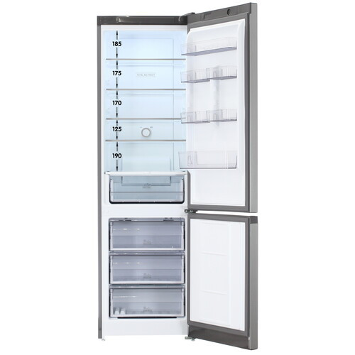 Холодильник с морозильником Hotpoint HT 6200 MX