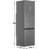 Холодильник с морозильником Hotpoint HT 6200 MX