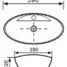 Умывальник Invena Feme CE-10-001