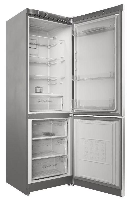 Холодильник с нижней морозильной камерой Indesit ITS 4180 G