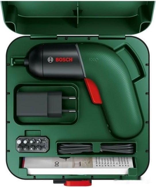 Электроотвертка Bosch IXO VI 06039C7120 (с АКБ, кейс)