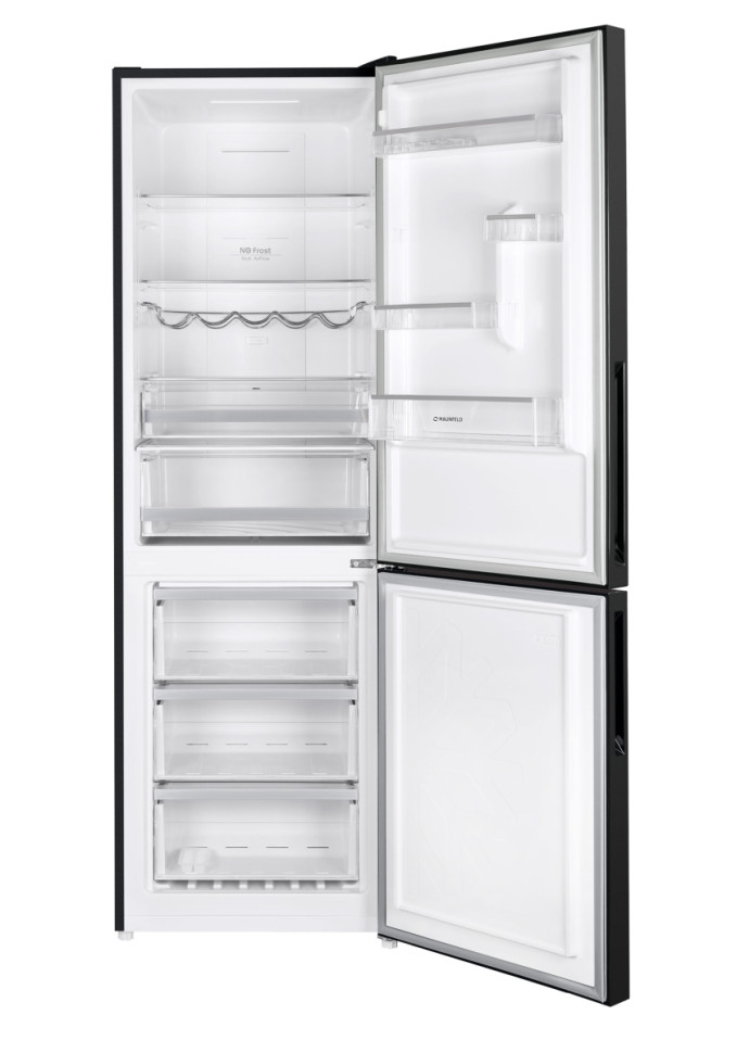 Холодильник с морозильником Maunfeld MFF185NFB