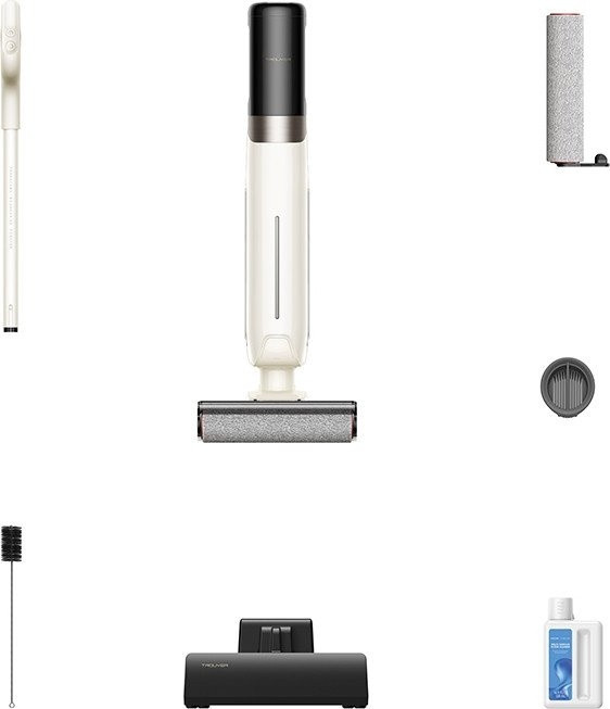 Вертикальный моющий пылесос Dreame Trouver Wet and Dry Vacuum K30 HMH14A (евровилка)