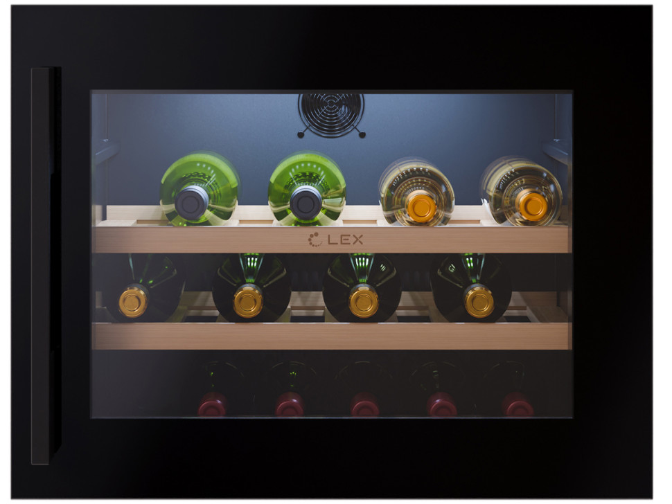 Винный шкаф LEX LWD6028BL