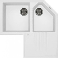 Кухонная мойка Elleci Tekno Corner G68 Bianco