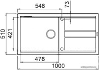 Кухонная мойка Elleci Best 480 Nero G40