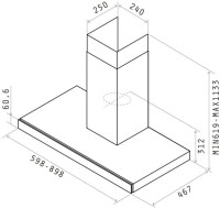 Вытяжка Elica JOY WHIX/A/60