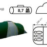 Палатка Acamper Nadir 6 (Green)