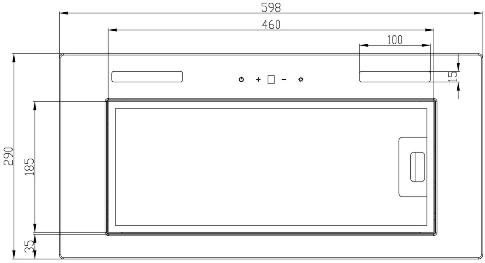 Вытяжка Schtoff Liberty 60 Black (черный)