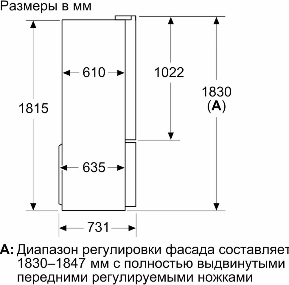 Четырёхдверный холодильник Bosch Serie 6 KFI96APEA