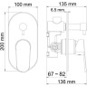 Смеситель Wasserkraft Donau 5341
