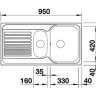 Кухонная мойка Blanco Tipo 6S матовый