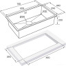 Кухонная мойка Paulmark VALDE PM217444-BG