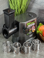 Мясорубка Holt HT-MG-007 (серый)