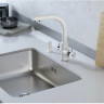 Смеситель Paulmark Essen 213011-431TW (белый матовый)