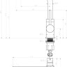 Смеситель Paulmark Essen 213011-431TW (белый матовый)