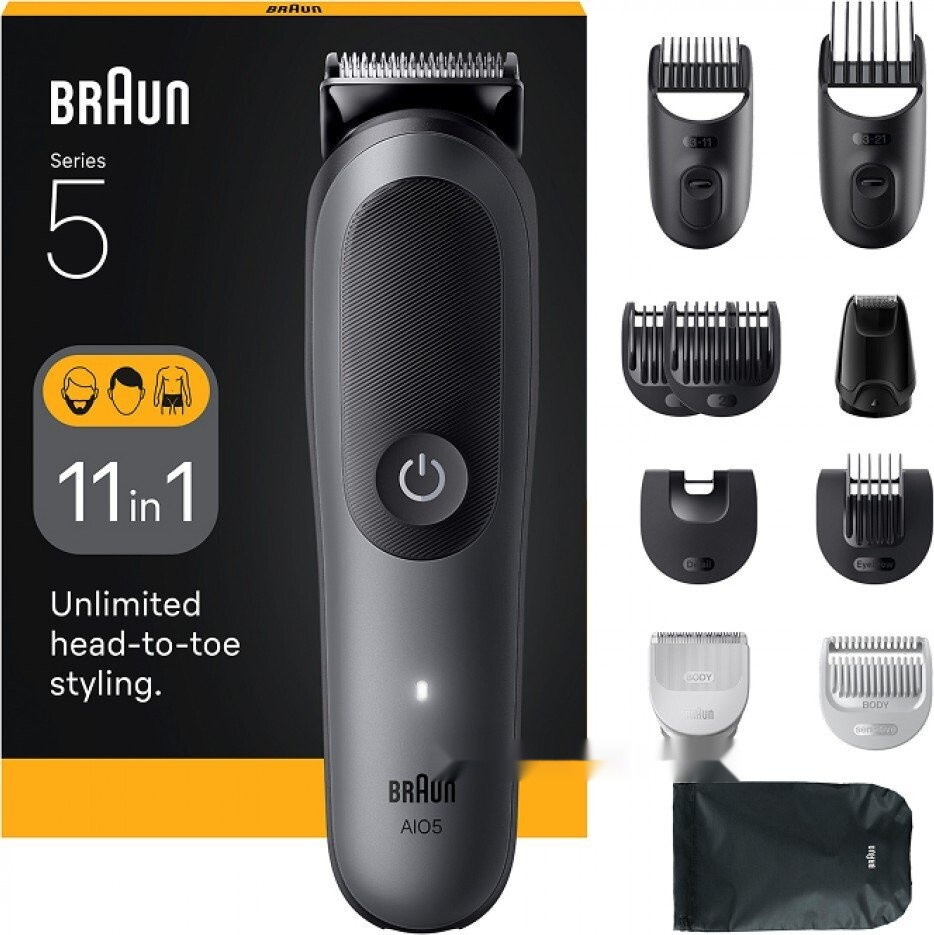 Машинка для стрижки волос Braun AIO5560