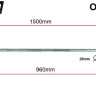 Гриф для штанги Alpin OBN-150